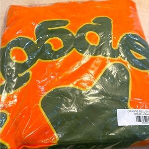 Orange spider hoodie